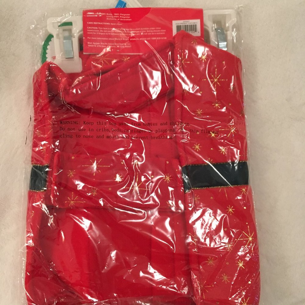 Present costume for Pet dog cat size small nwt - Picture 8 of 8